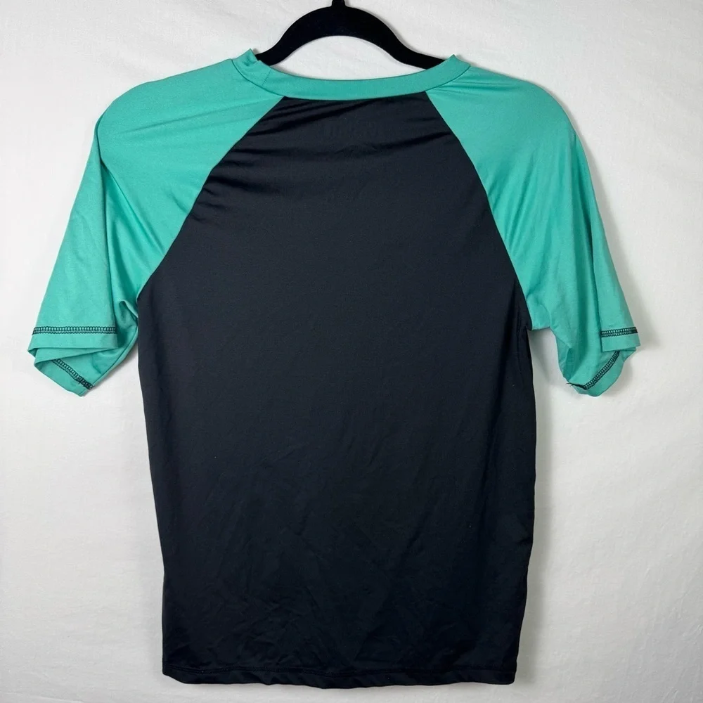 Fortnite Black and Green RashGuard Boys Shirt Size XL